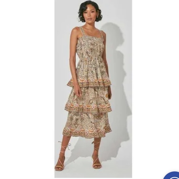 Cleobella | Rosalie Midi Dress - Picture 4 of 9